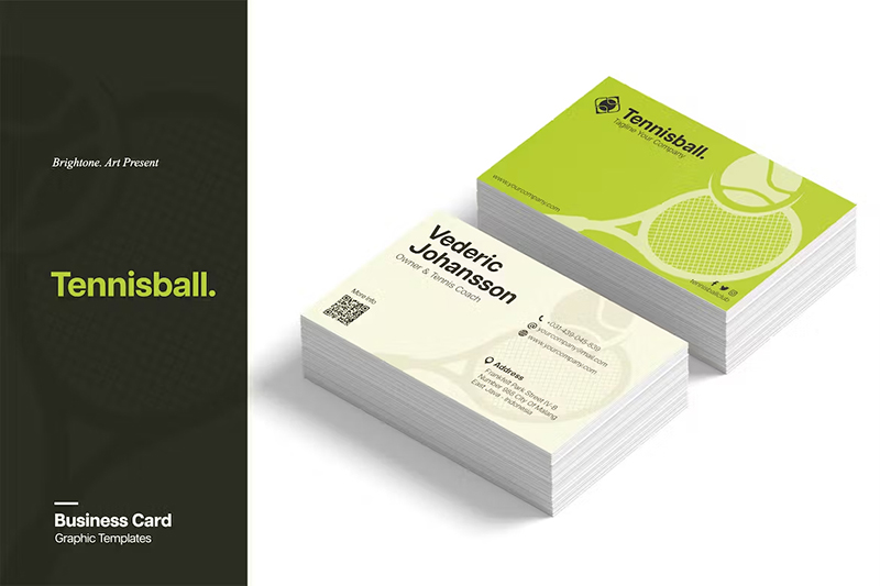Sports Businesss Card Template