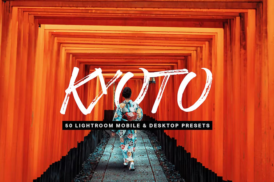50 Kyoto Lightroom Presets And Luts