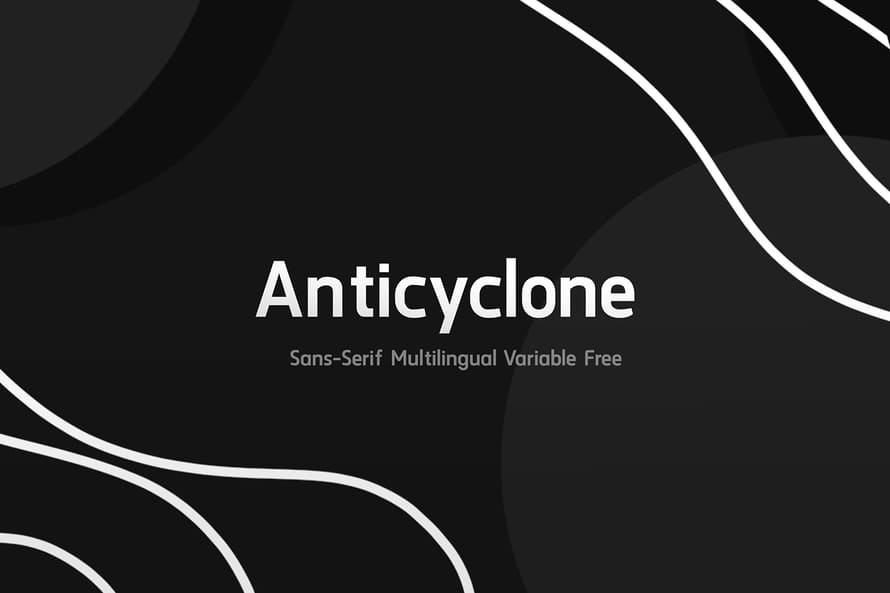 Anticyclone Variable Font