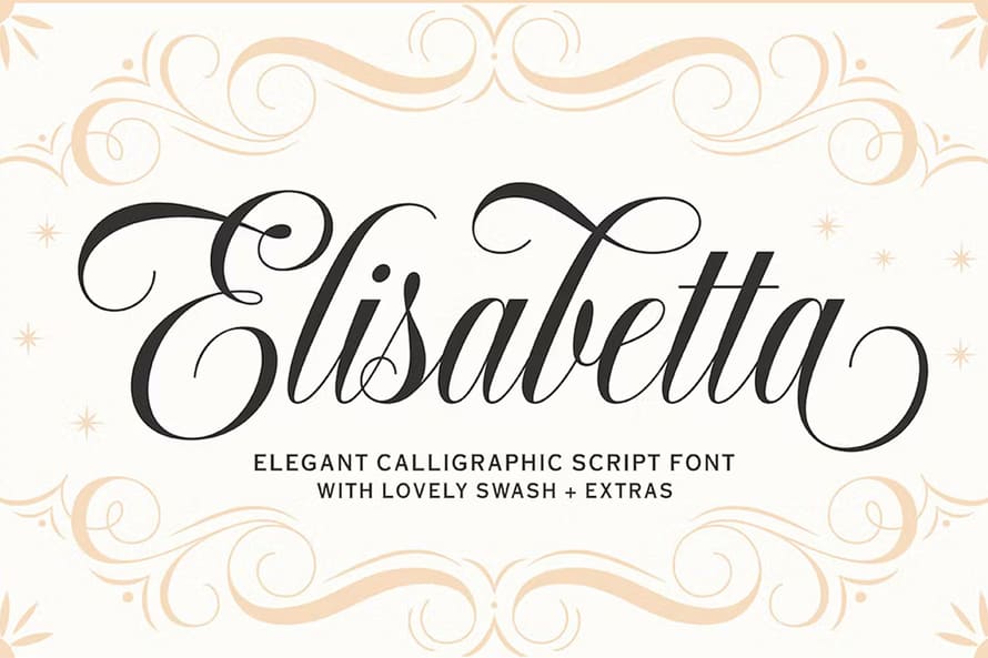 Elisabetta Calligraphy Script Font