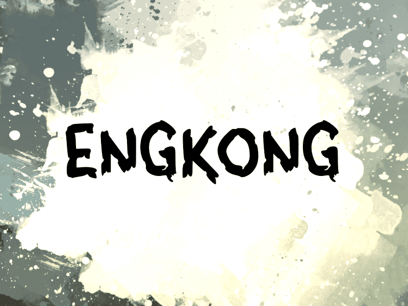 Engkong Brush Style Font