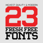 Fresh Free Fonts for Graphic Designers