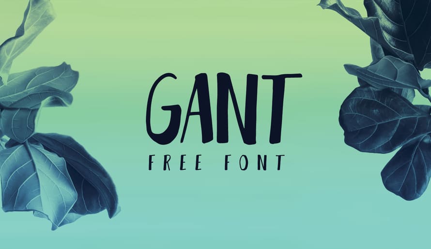 Gant Free Font