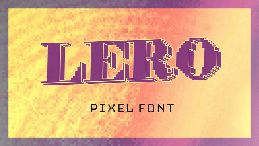 Lero Pixel Font