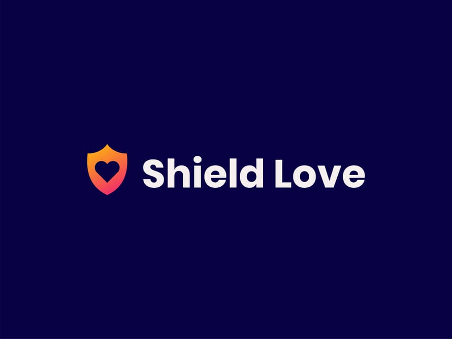 Shield Love Logo
