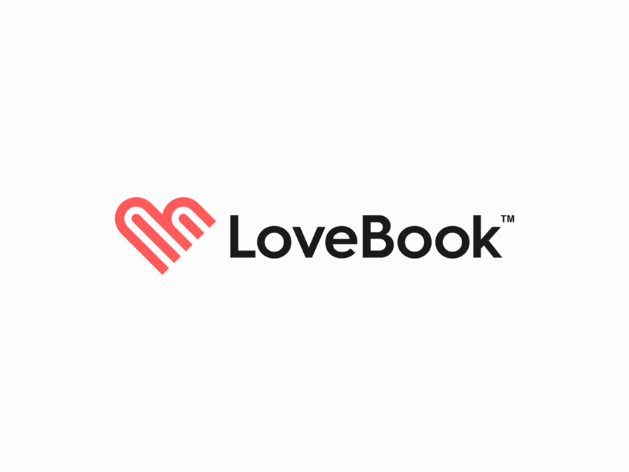 LoveBook Logo Design