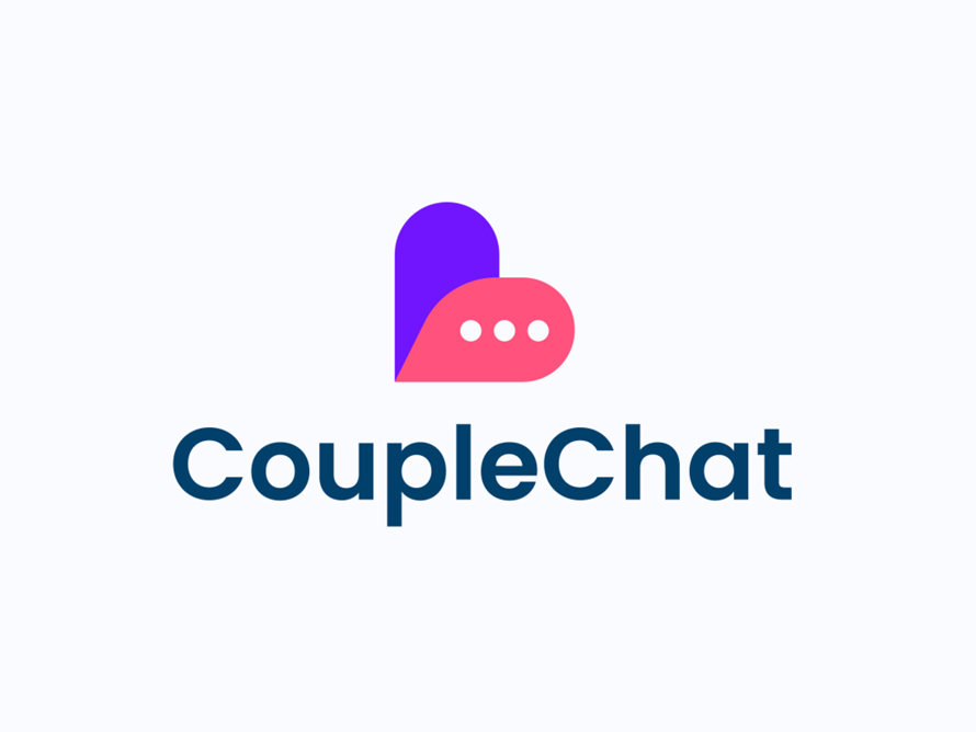 CoupleChat Logo Design