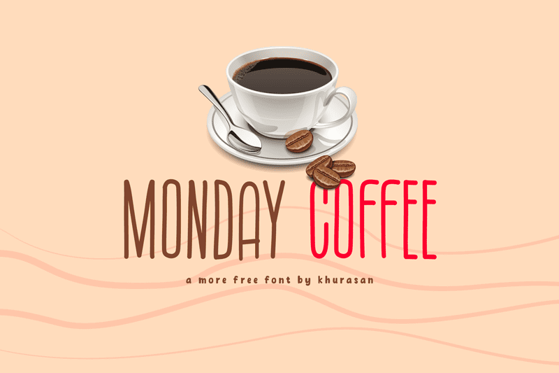 Monday Coffee Free Font