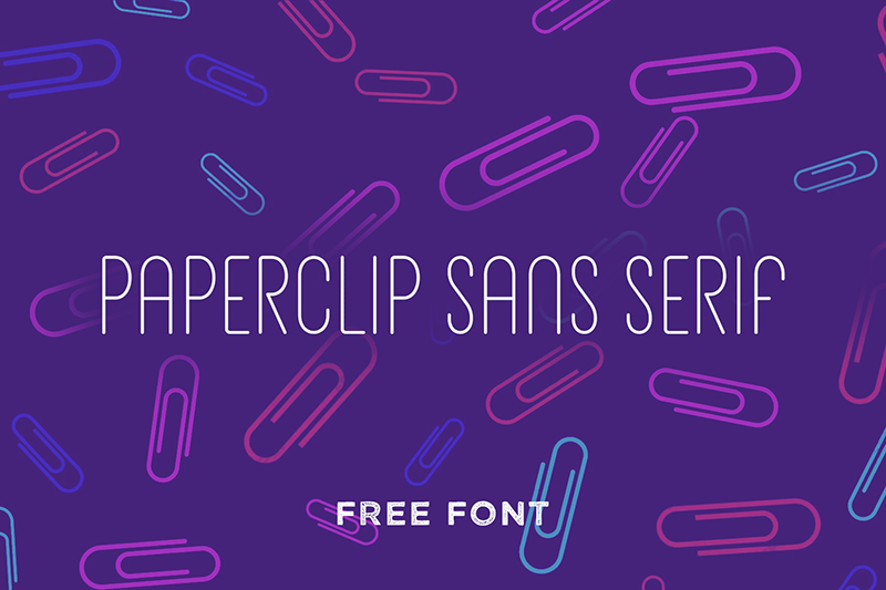 Paperclip Sans Serif Free Font