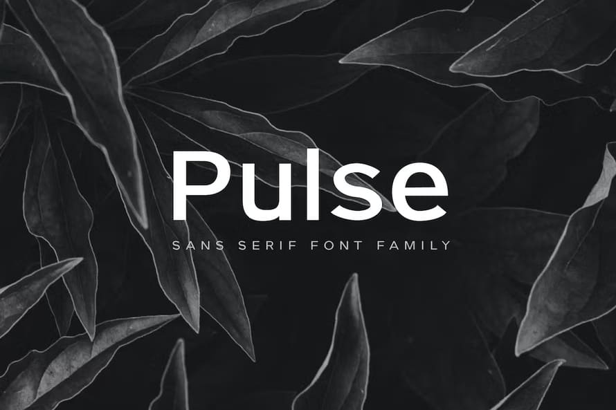 Pulse A Modern Sans-serif Typeface