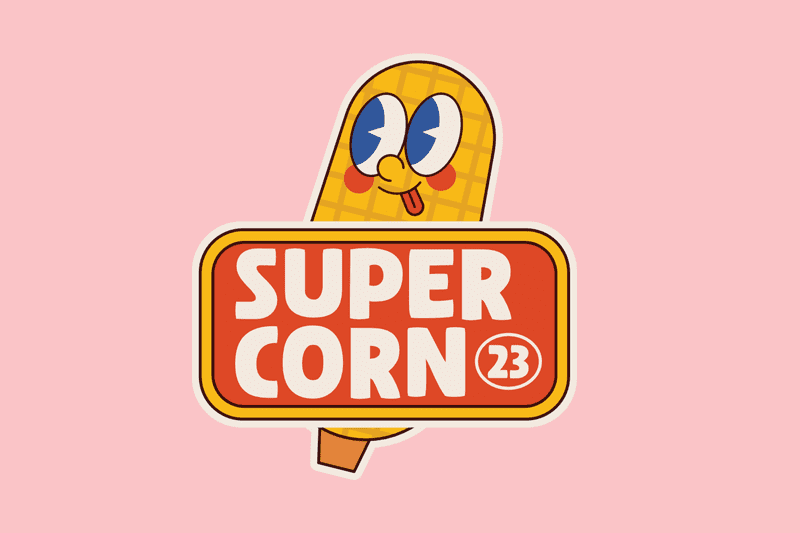 Super Corn Free Font