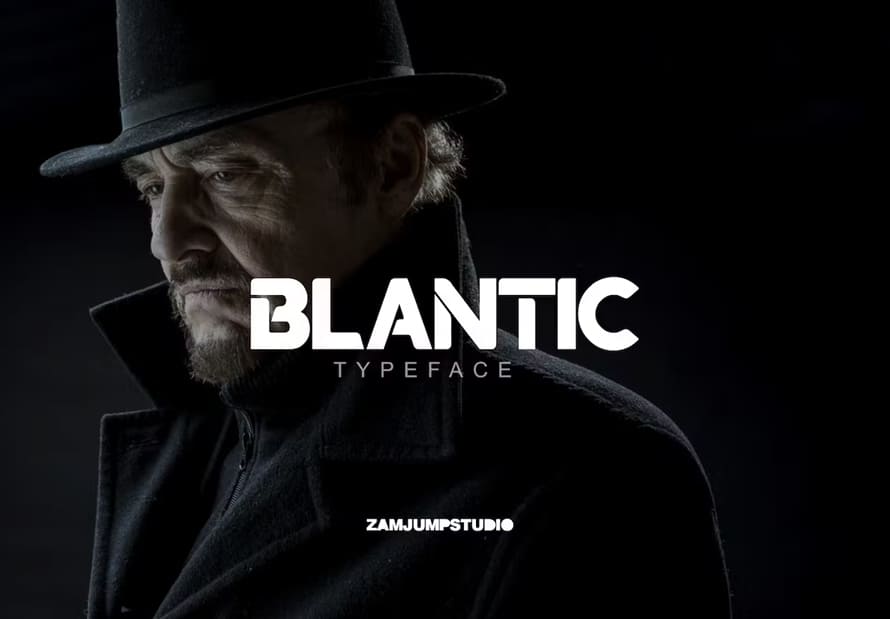 Blantic Font