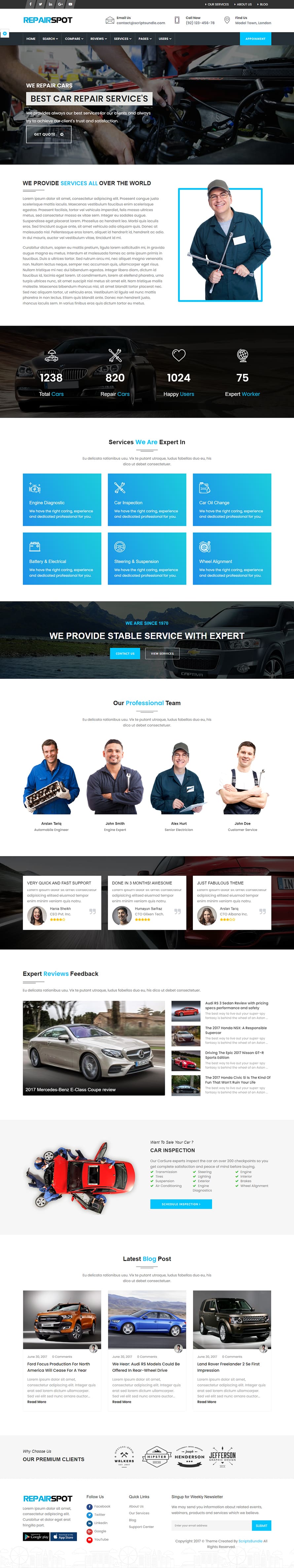 Carspot Dealership WordPress Classified Theme