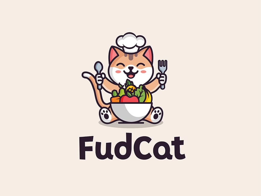 FudCat Logo Design