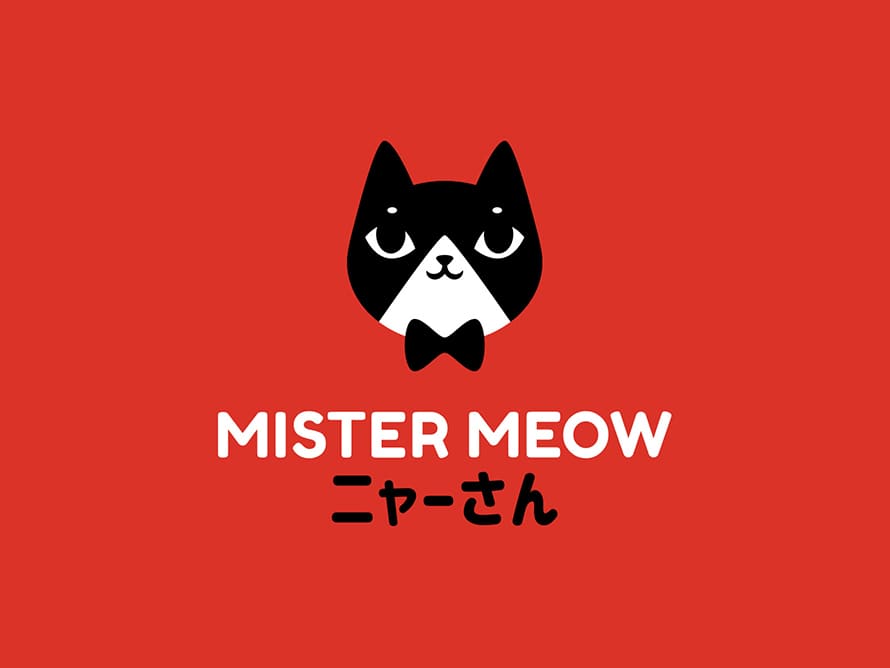 Mr Meow Logo Design