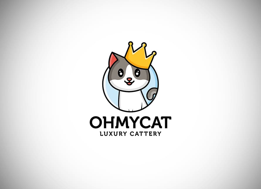 Oh My Cat Logo