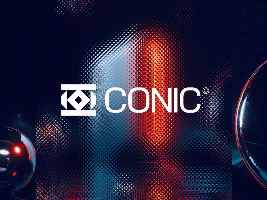 Conic logo design by Next Mahamud