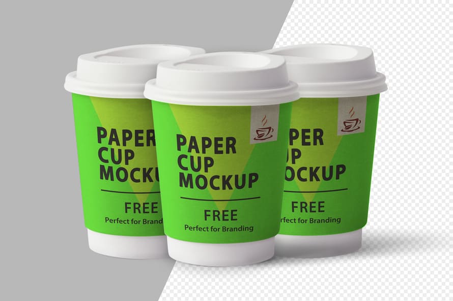 Free Coffee Cup Mockup Template