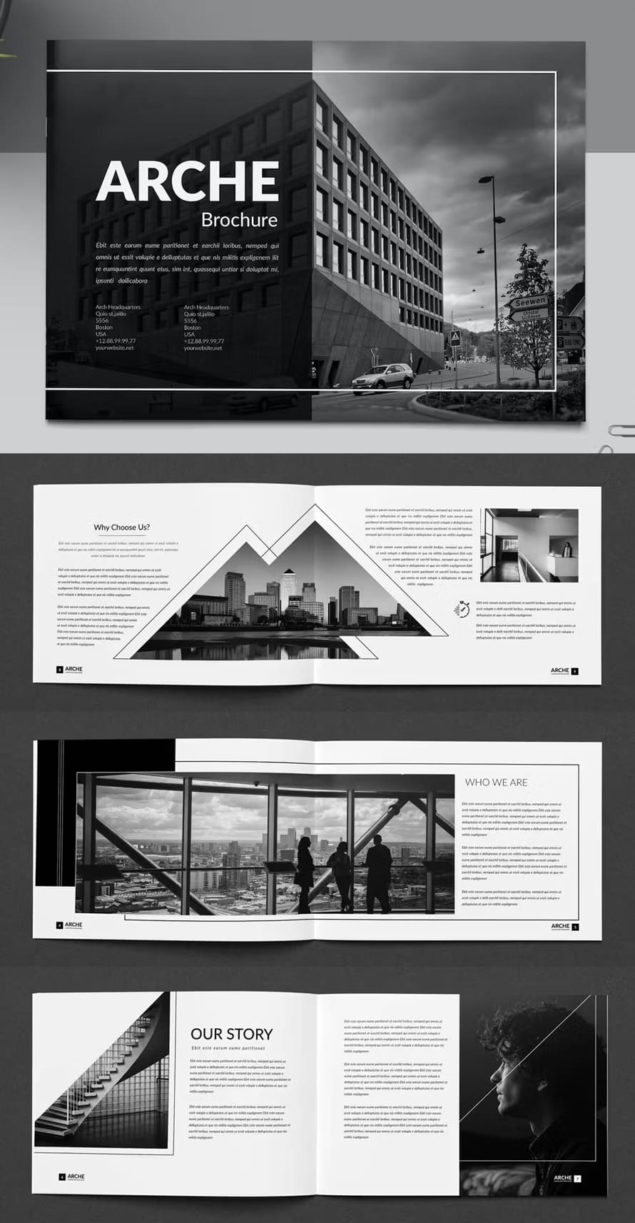 Light Architecture Brochure Template
