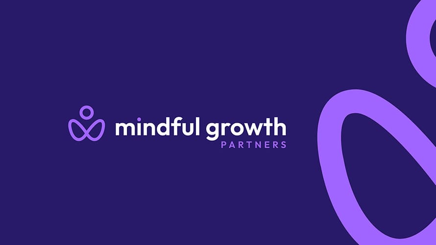 Mindful Growth Partners Abstract Logo by Insigniada Branding Agency
