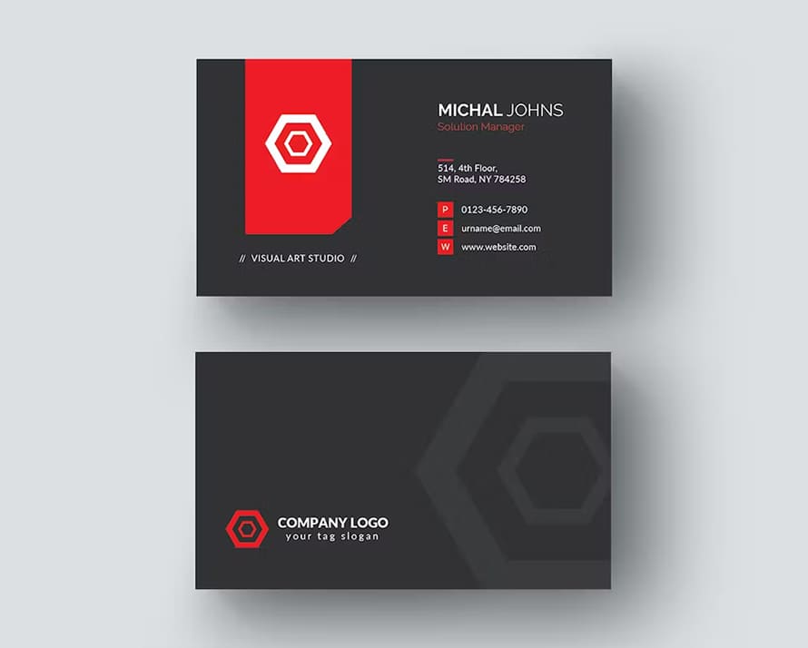 Modern Stylish Business Card Design