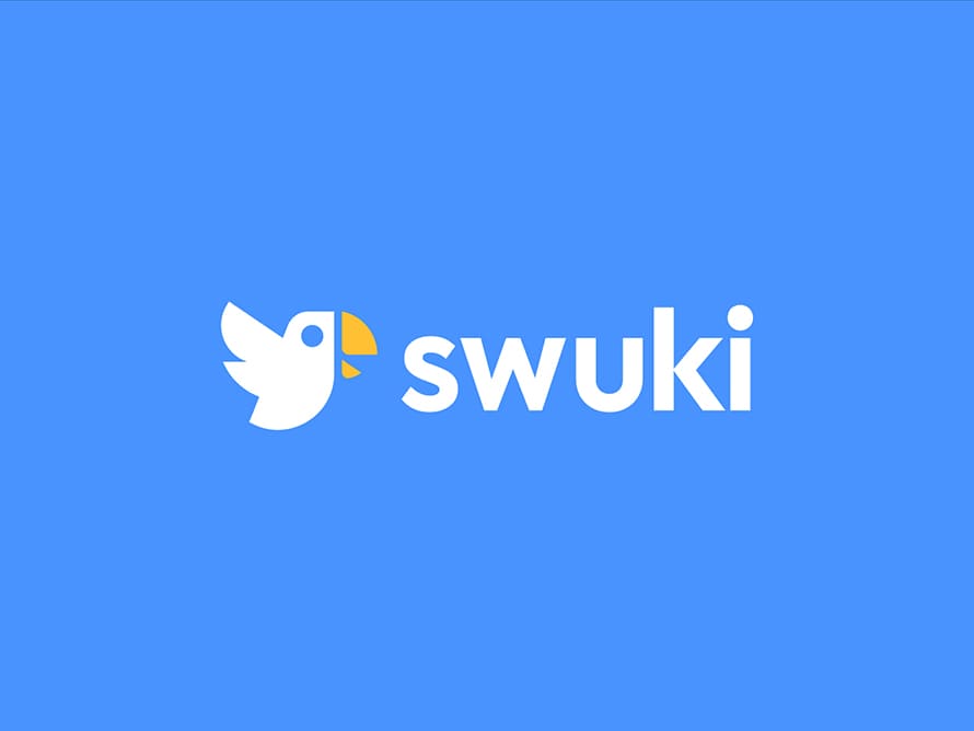 Swuki Logo Design by Deividas Bielskis