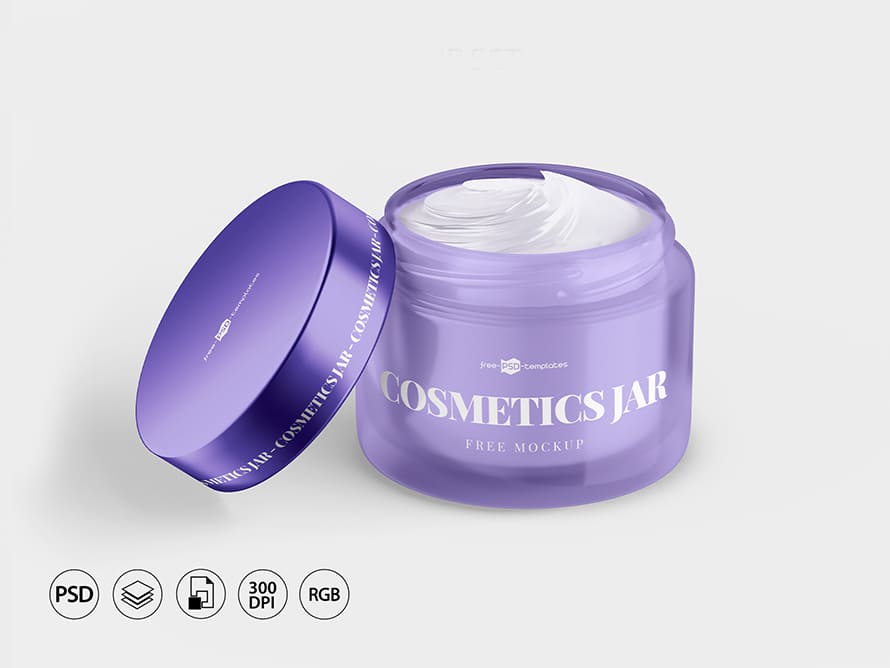 Best Cosmetics Jar Mockup Of 2023