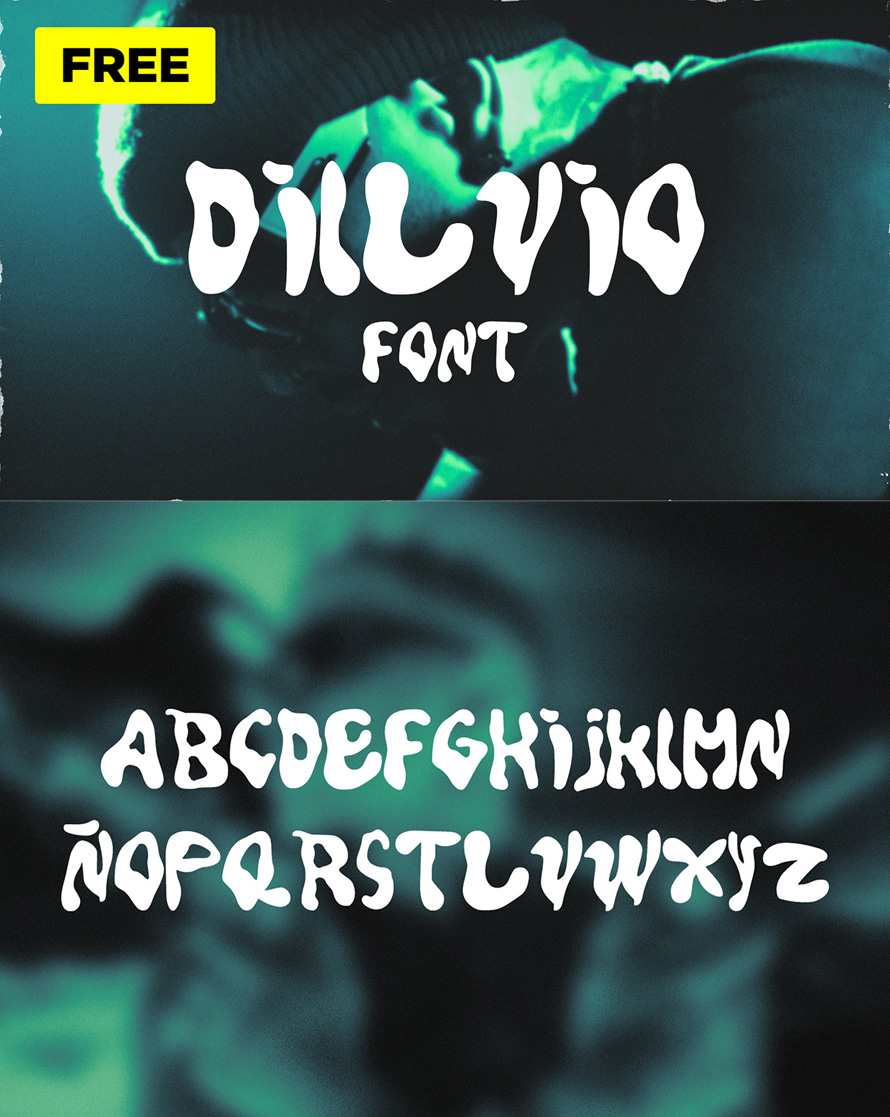 Diluvio Free Font Free Font