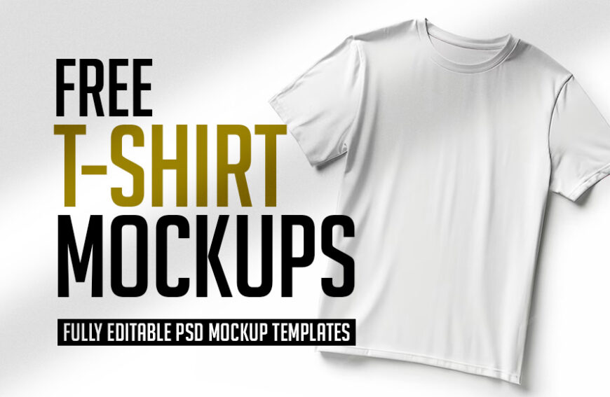 Realistic T-Shirt Mockup PSD - Free Mockup World