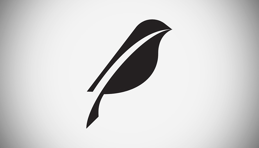 Bird Leaf Logo Design 