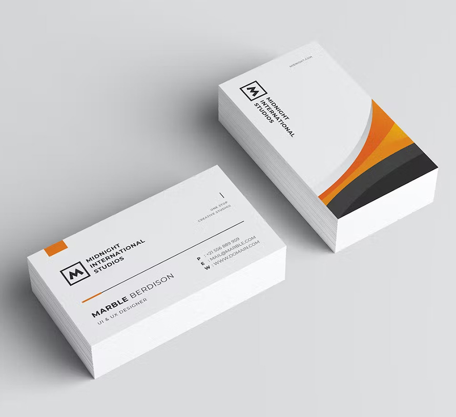 Simple Modern Design Business Card