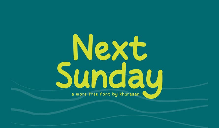 Next Sunday Free Font