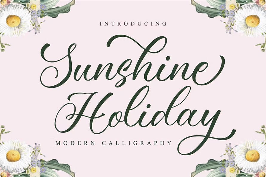 Sunshine Holiday Font