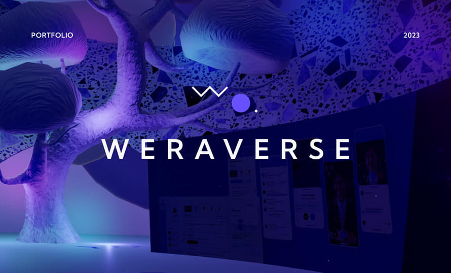 WERAVERSE Website Design