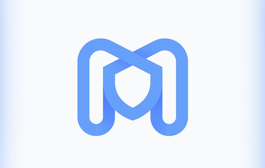 M Shield Logo Design