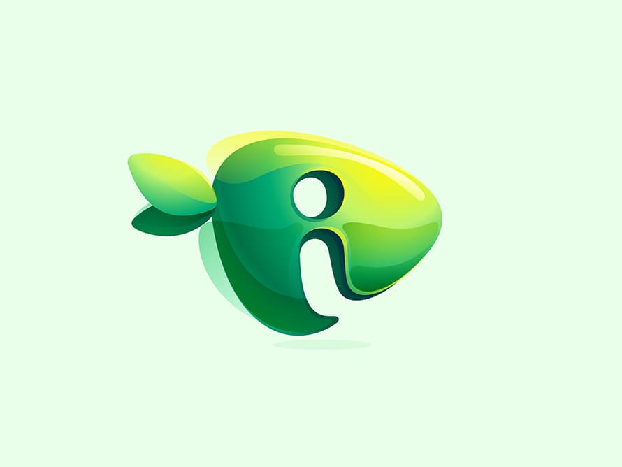 Eco i Logo Design