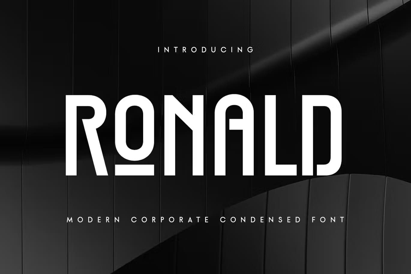 Ronald Modern Corporate Condensed Font