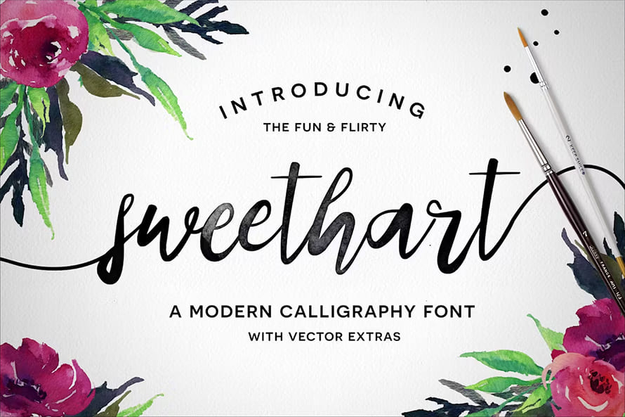 Sweethart Scrip Font