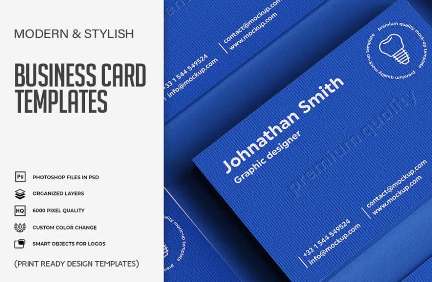 Business Card Templates: 20+ Stylish Design