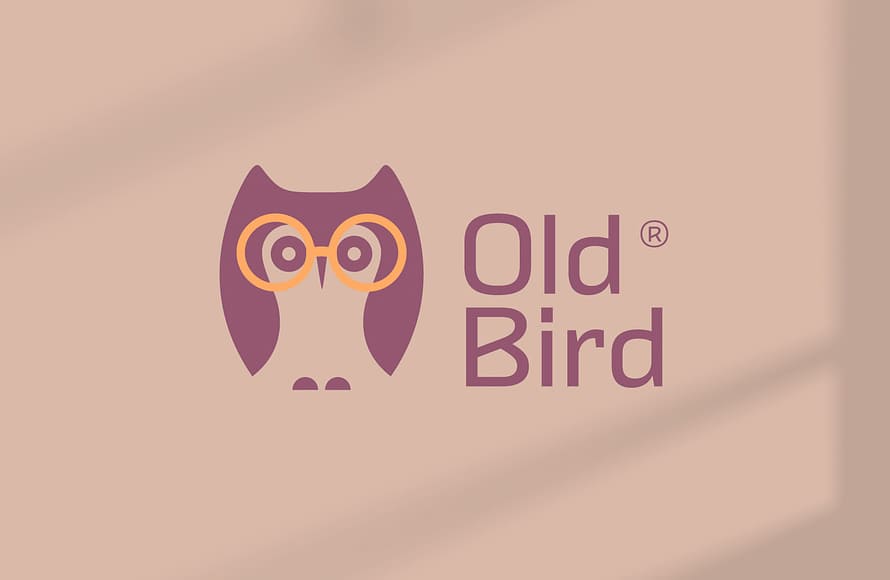 Owl logo design by Asmaa Belal