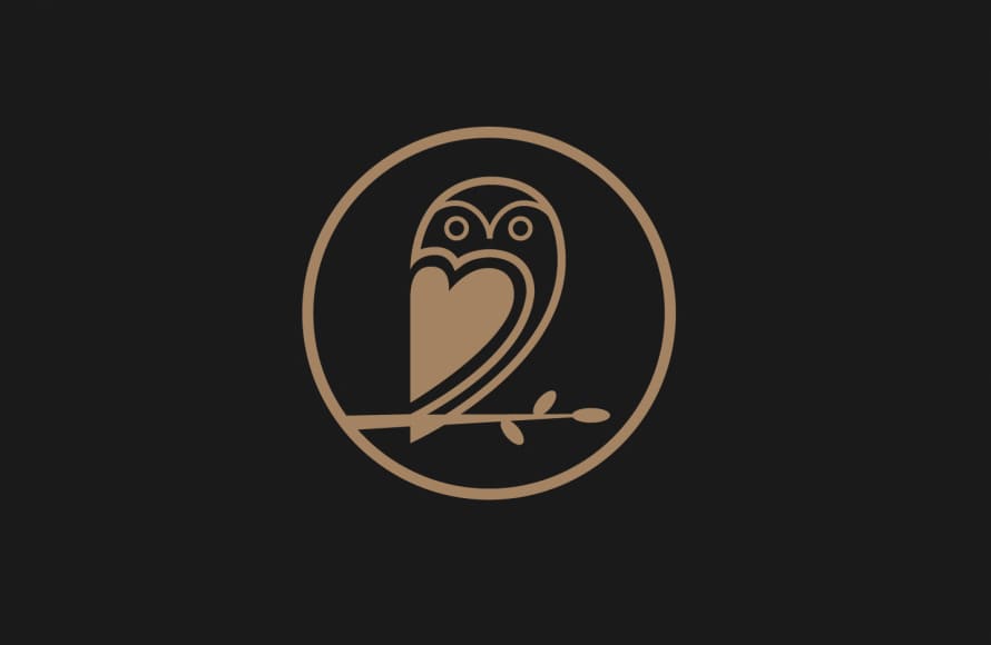 Minimal Owl Logo by Milla Ovas