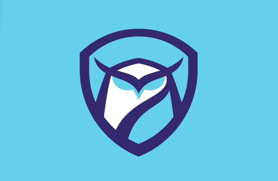 Owl Shield Logo Design by Fraser Davidson