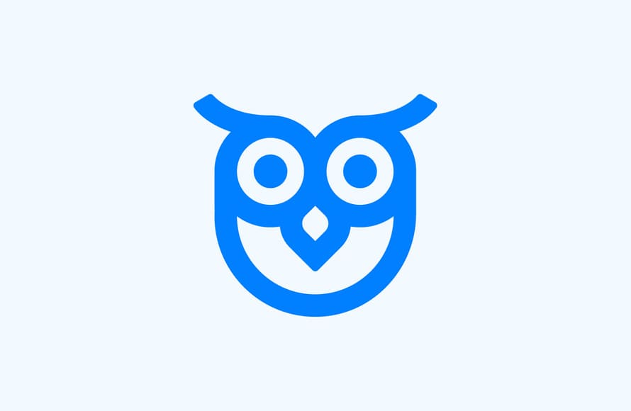 Owl Mark Logo Design by Omnium