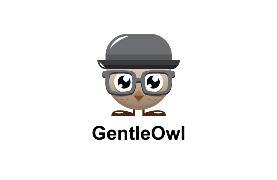 Gentleman Owl Logo Template by Heavtryq