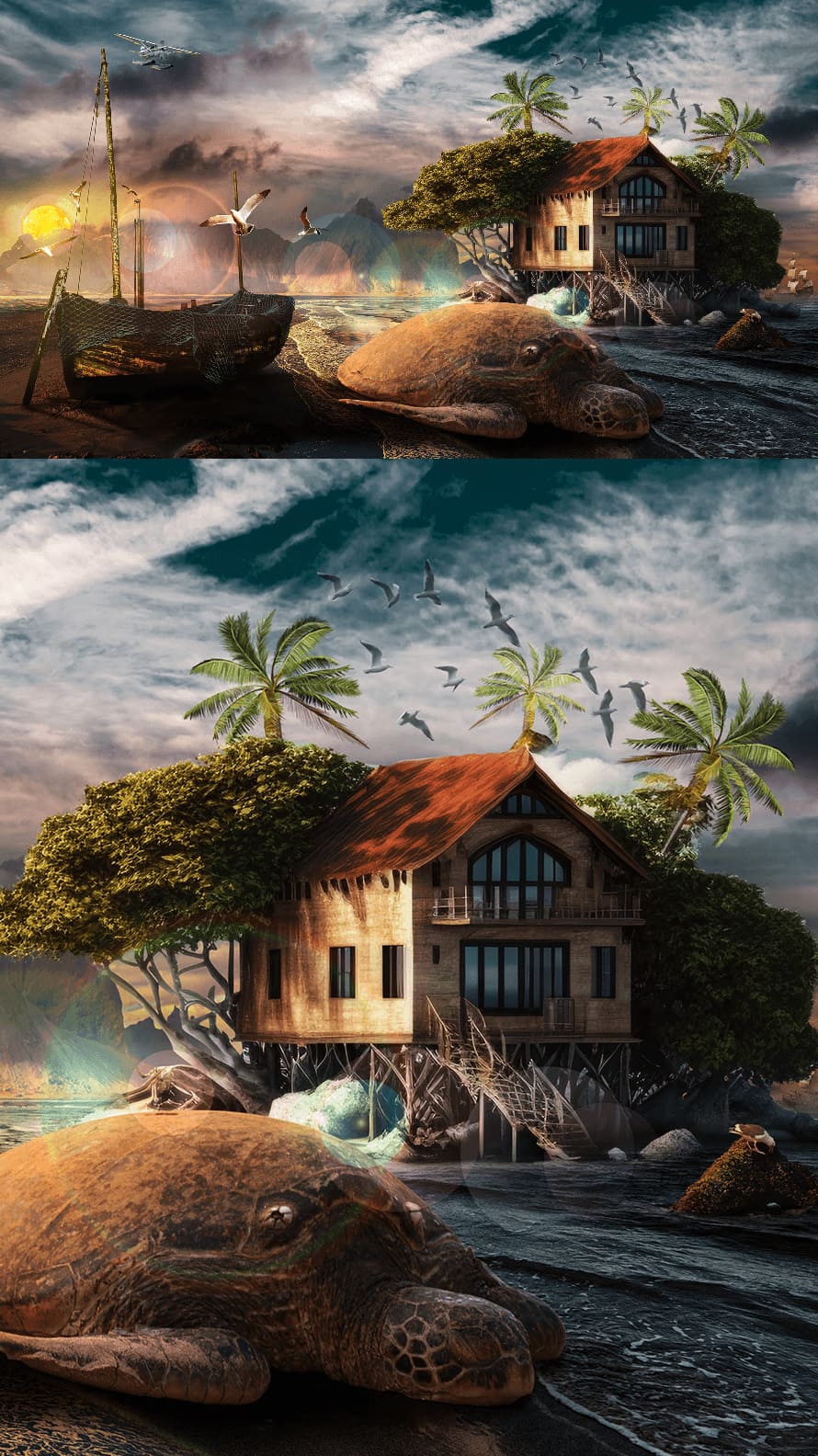The Enchanted Island - Visual Design by Mostafa Yasser 