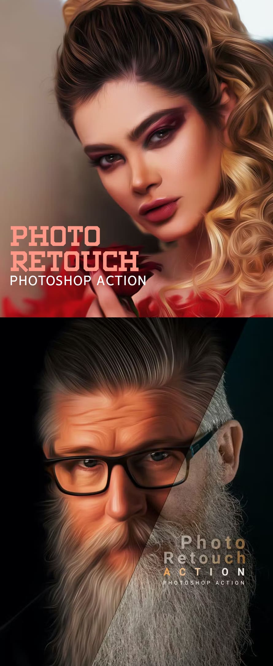 Photo Retouch Photoshop Action