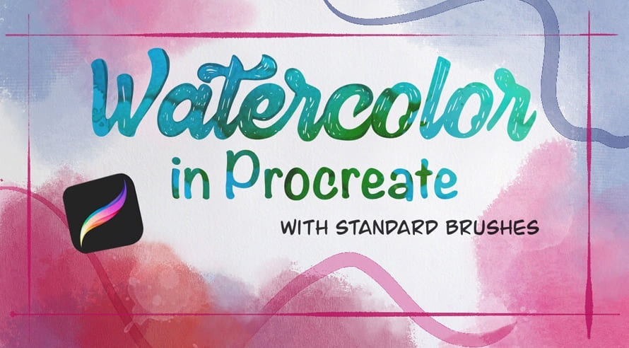How to Create Watercolor Brushes in Procreate Tutorial
