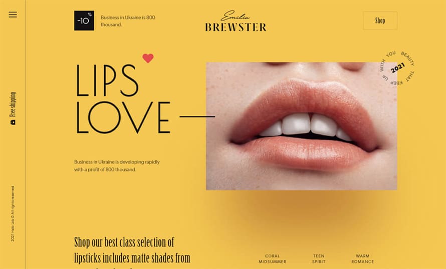 The Power of Yellow: A Showcase of Stunning Yellow Websites - 24