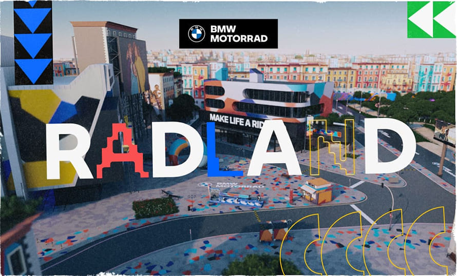 BMW Motorrad RADLAND Website Design