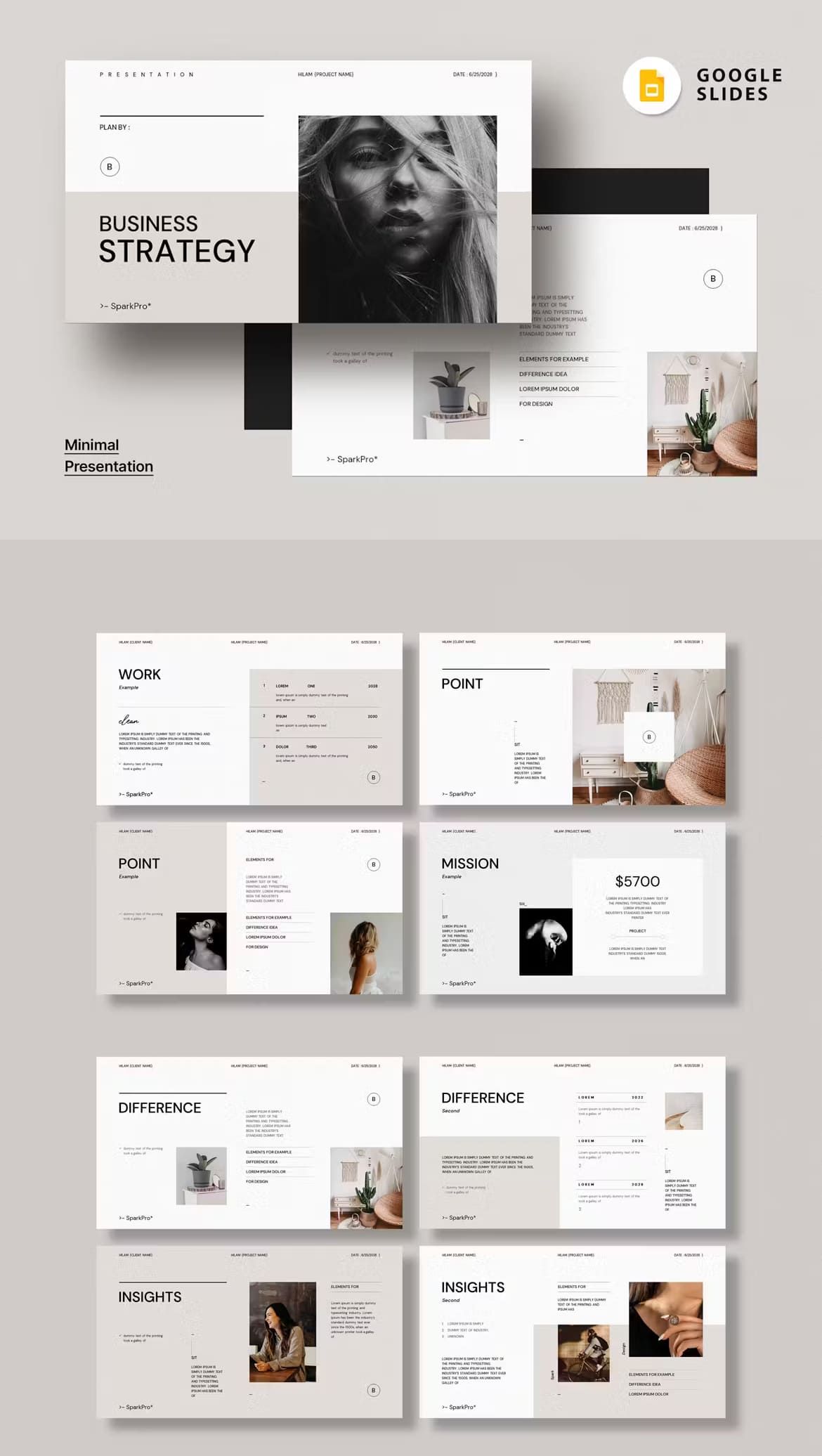 Business Strategy Brand Guidelines Template